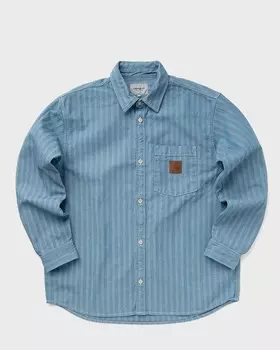 Куртка Carhartt Wip Menard Shirt Jacket, цвет blue rinsed