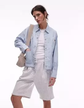 Куртка Carhartt WIP Nota светло-синего цвета