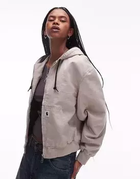 Куртка Carhartt WIP OG Active бежевого цвета
