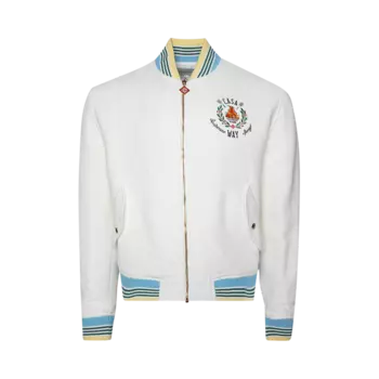 Куртка Casablanca Bomber 'White', белый