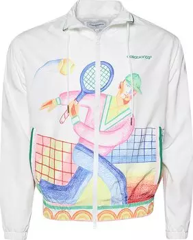 Куртка Casablanca Printed Nylon 'Crayon', разноцветный