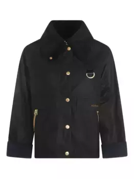 Куртка Catton Wax Barbour, черный