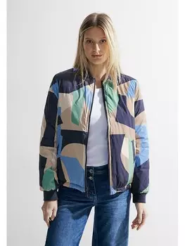 Куртка Cecil Blouson, цвет beige/dunkelblau