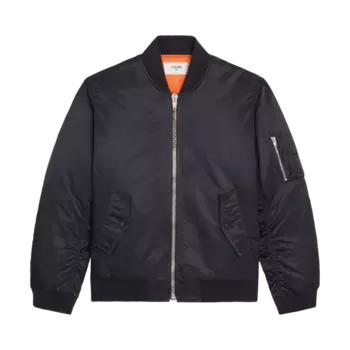 Куртка CELINE Bomber 'Black', черный