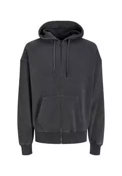 Куртка Charge выцветшая толстовка с капюшоном Jack & Jones, серый