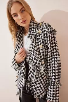 Куртка - Черный - Классический крой Happiness stanbul, черный