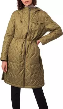 Куртка Chevron Quilted Anorak Bernardo, цвет Olive Branch