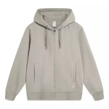 Куртка chinese color full zip hooded jacket 'grey' Li-Ning, серый