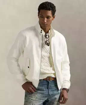 Куртка-чинос The Bedford Polo Ralph Lauren, белый