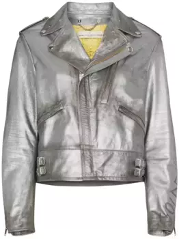 Куртка 'Chiodo' GOLDEN GOOSE, металлик