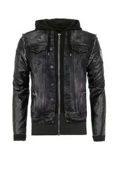 Куртка Cipo & Baxx Jeansjacke, черный