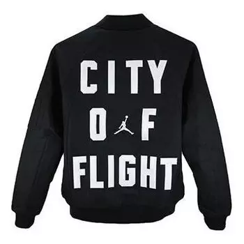 Куртка city of flight ma 1 куртка Air Jordan, черный