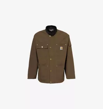 Куртка Clapton с воротником-стойкой из вельвета и плетением, стандартного кроя Carhartt Wip, мультиколор