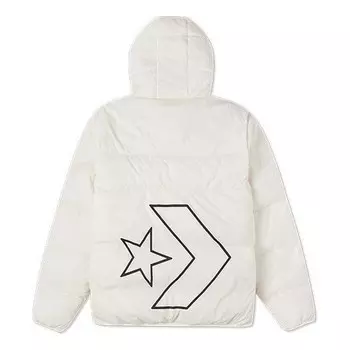 Куртка classic casual warm hooded down jacket 'white' Converse, белый