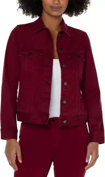 Куртка Classic Jean Jacket Liverpool Los Angeles, цвет Red Velvet