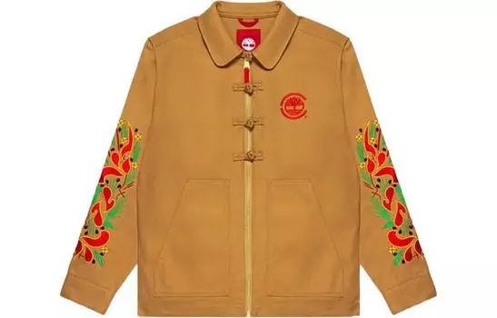Куртка Clot X CLOT унисекс хаки Timberland, хаки