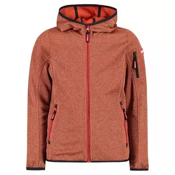 Куртка CMP 30H5905 Hooded Fleece, оранжевый