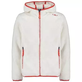 Куртка CMP 38P1455 Hooded Fleece, белый