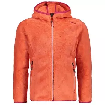 Куртка CMP 38P1455 Hooded Fleece, оранжевый