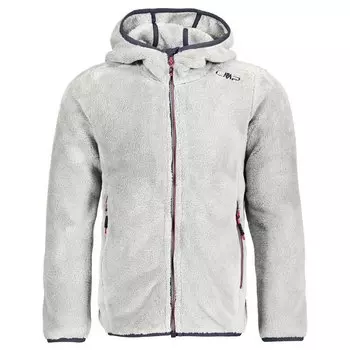 Куртка CMP 38P1455 Hooded Fleece, серый