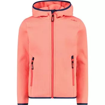 Куртка CMP 3H19825 Hooded Fleece, оранжевый