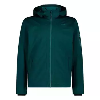 Куртка CMP Zip Hood 39A5027 softshell, зеленый