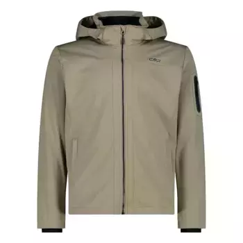 Куртка CMP Zip Hood 39A5027 softshell, зеленый
