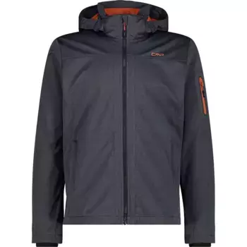 Куртка CMP Zip Hood 39A5027M softshell, черный