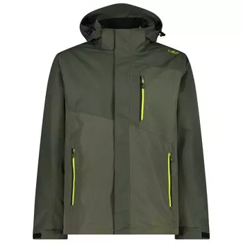 Куртка CMP Zip Hood Detachable Inner 31Z1587D, зеленый