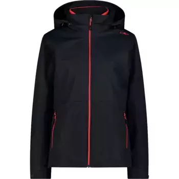 Куртка CMP Zip Hood Detachable Inner 32Z1436D detachable, черный