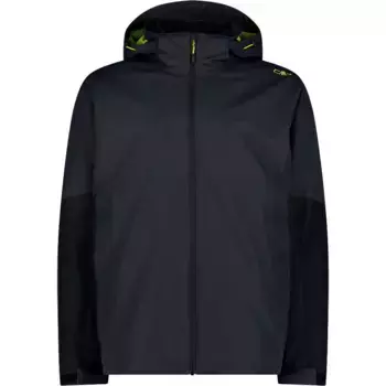 Куртка CMP Zip Hood Detachable Inner 32Z1837D detachable, черный