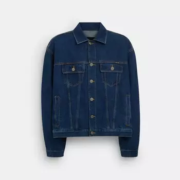Куртка COACH Denim, цвет Dark Wash