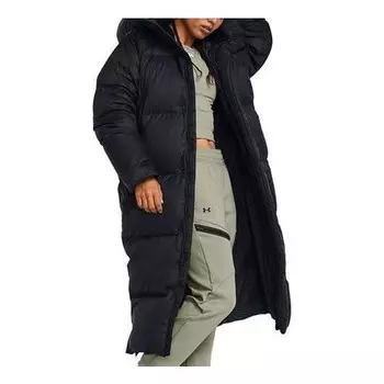 Куртка coldgear infrared down puffer parka 'black' Under Armour, черный