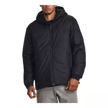Куртка coldgear infrared lightweight puffer jacket 'black' Under Armour, черный