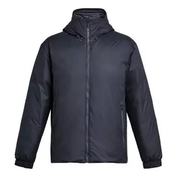 Куртка coldgear infrared puffer jacket 'dark grey' Under Armour, серый