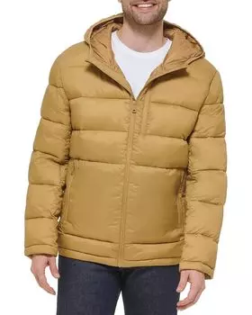 Куртка Cole Haan Hooded Nylon Jacket, песочный