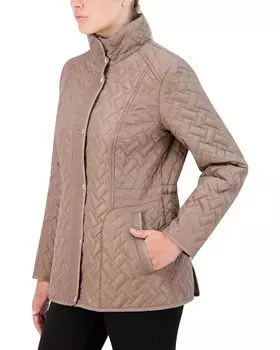 Куртка Cole Haan Signature Quilted Classic Jacket, цвет Cashew