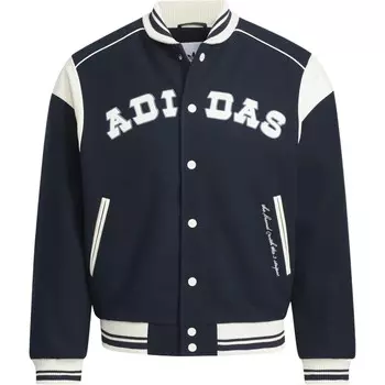 Куртка COLLEGIATE BOMBER женская, темно-синий/цвет слоновой кости Adidas Originals