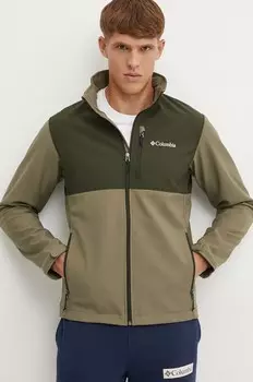 Куртка Columbia Ascender Softshell для отдыха на открытом воздухе, зеленый