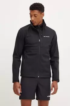 Куртка Columbia Ascender Softshell для отдыха на открытом воздухе, черный
