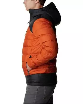 Куртка Columbia Autumn Park Down Hooded Jacket, цвет Harvester/Shark/Flame/Shark