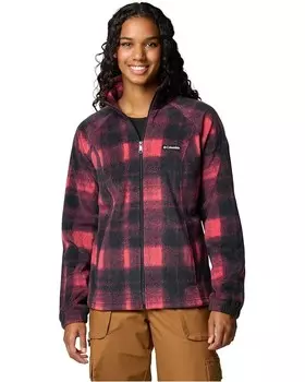 Куртка Columbia Benton Springs Printed Full Zip, цвет Daredevil Omblur Tonal