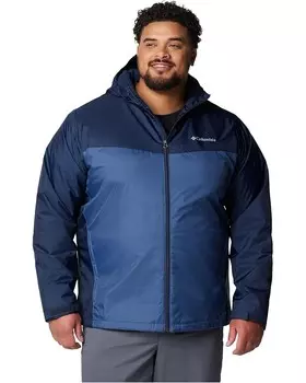 Куртка Columbia Big & Tall Glennaker II Sherpa Lined Jacket, цвет Collegiate Navy/Dark Mountain