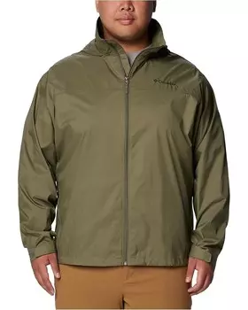 Куртка Columbia Big & Tall Glennaker Lake II Rain Jacket, цвет Stone Green