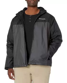 Куртка Columbia Big & Tall Glennaker Sherpa Lined, черный