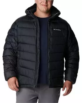Куртка Columbia Big & Tall Labyrinth Loop Hooded, черный
