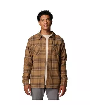 Куртка Columbia Cornell Woods Fleece Lined Shirt Jacket, цвет Delta Buffalo Tartan