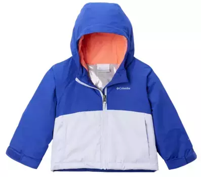 Куртка Columbia для девочек Alpine Action III для малышей, цвет Snowdrift Melang/Clmts Bl
