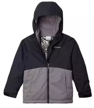 Куртка Columbia для девочек Alpine Action III, цвет City Grey Melange/Black