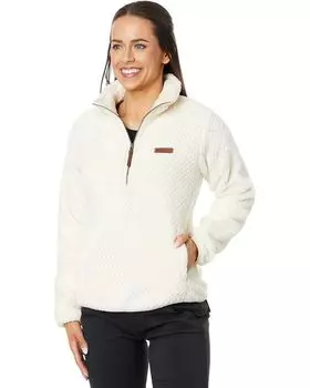 Куртка Columbia Fire Side Sherpa 1/4 Zip, цвет Chalk
